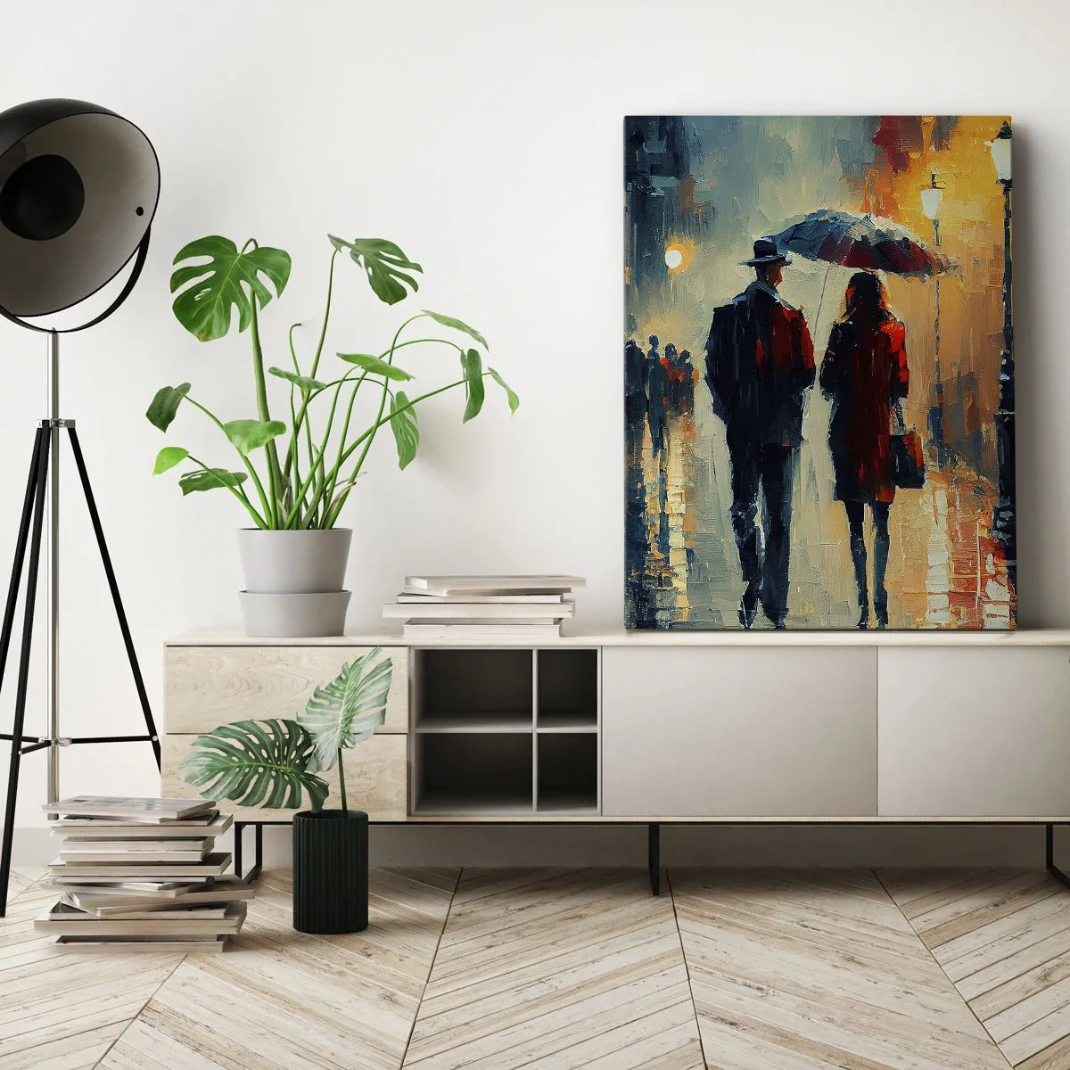 Tablou pe pânză - Poveste de dragoste urbană - 50x70 cm