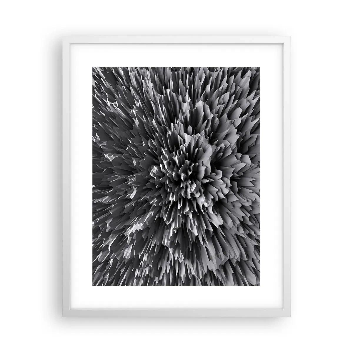 Poster în ramă albă - Mai ascuțit nu se poate - 40x50 cm