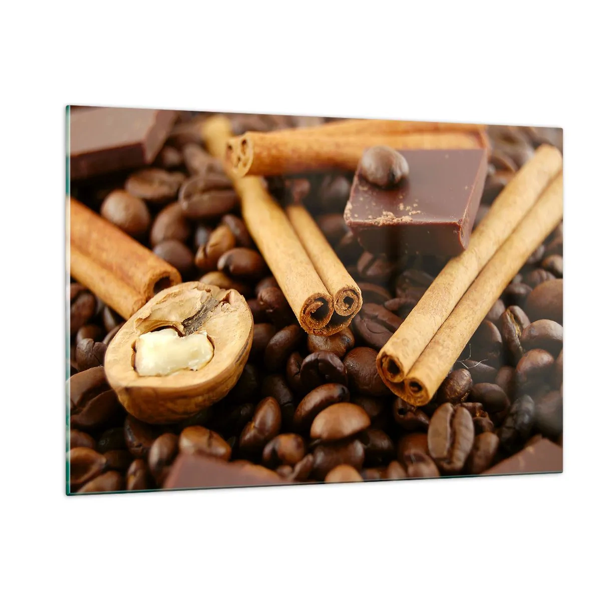 Tablou pe sticlă - Concert de arome - 120x80 cm