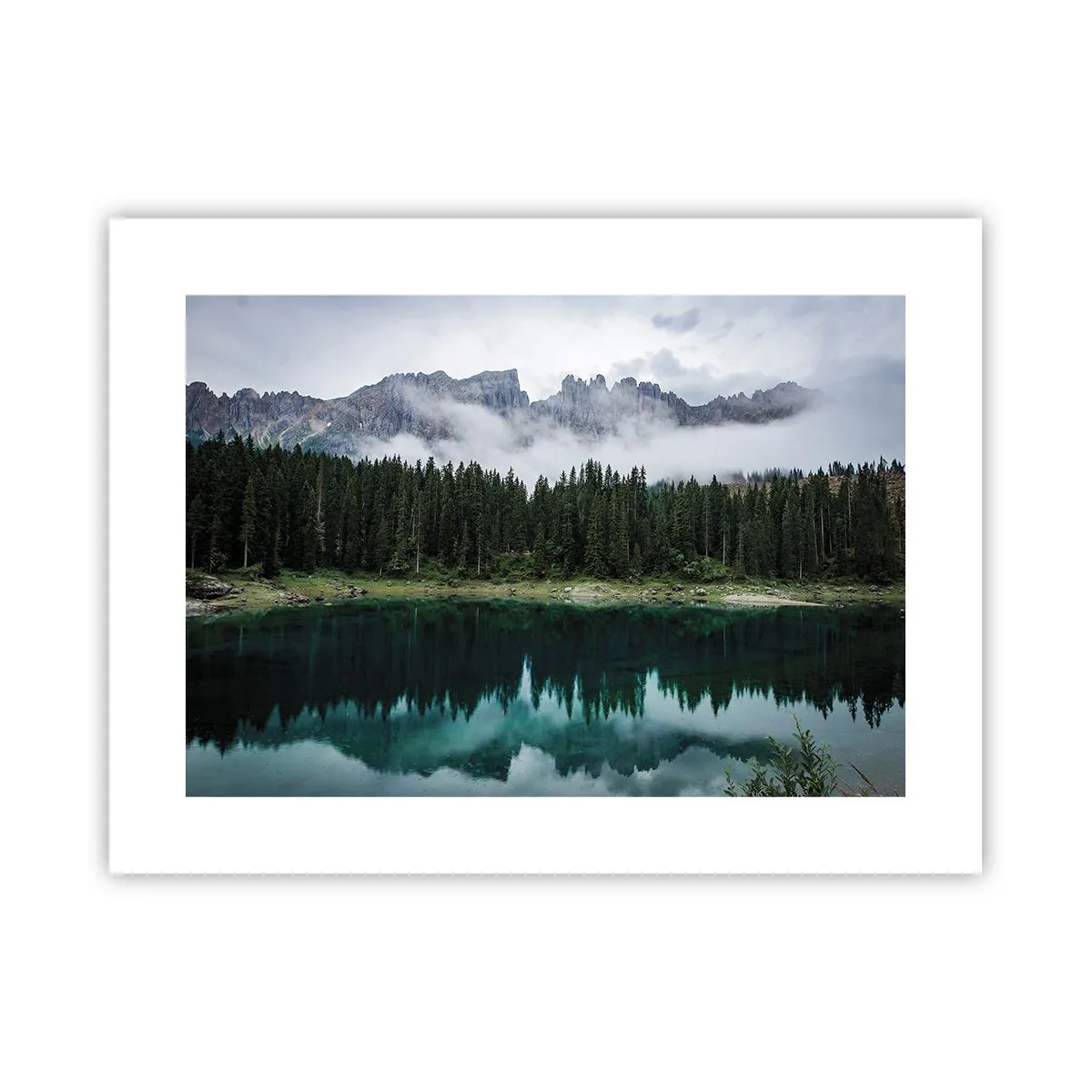 Poster - Liniște, liniște, să nu trezim apa care doarme... - 40x30 cm