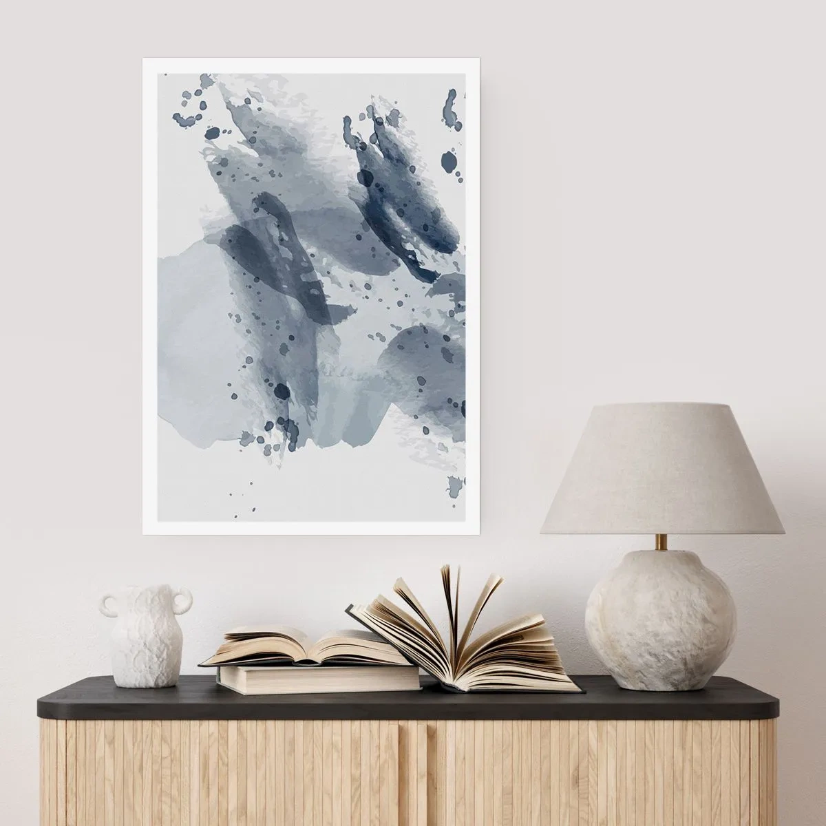 Poster - Un studiu al naturii de apă - 40x50 cm