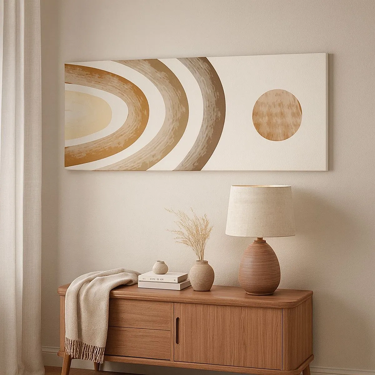 Tablou pe pânză - Într-o galaxie îndepărtată - 100x40 cm