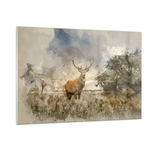 Tablou pe sticlă - Demnitate - putere - măreție - 120x80 cm