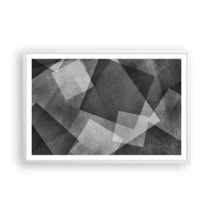 Poster în ramă albă - Un simbol etern al permanenței și al ordinii - 91x61 cm