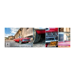 Mostră tapet autocolant Deluxe Sticker - Emoții cubaneze - Automobile, Mașină, Cuba - 100x30 cm