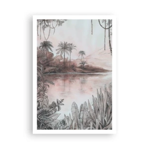 Poster - Jurnalul unui explorator din secolul al XIX-lea - 70x100 cm