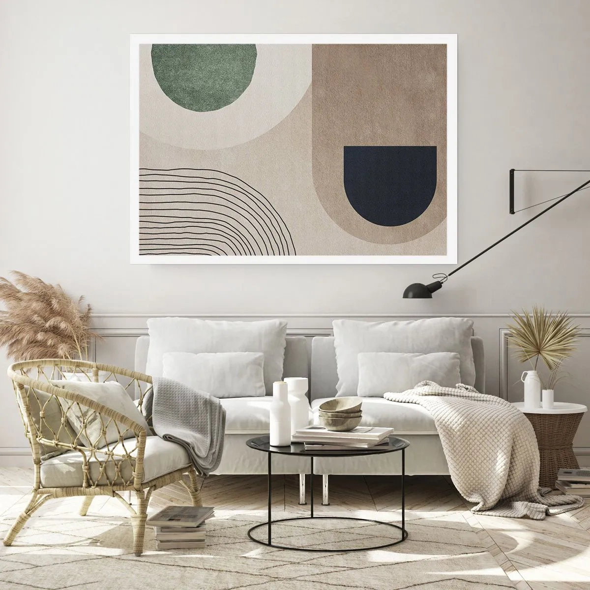 Poster - Blândețea ovalului - 70x50 cm