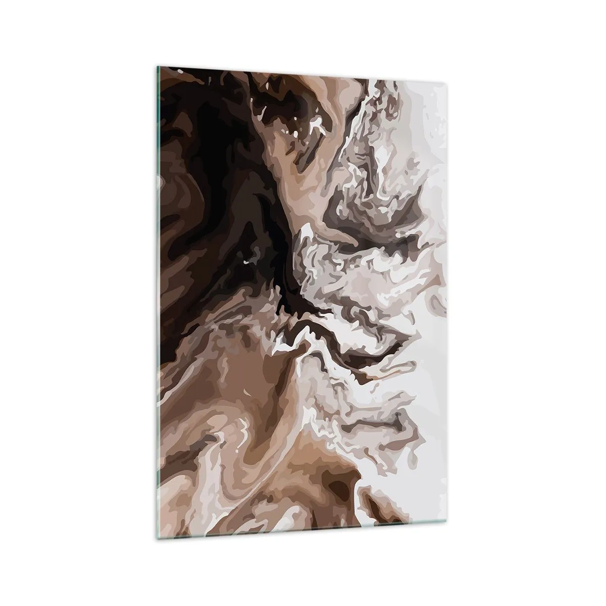 Tablou pe sticlă - Cadrilul culorilor - 70x100 cm