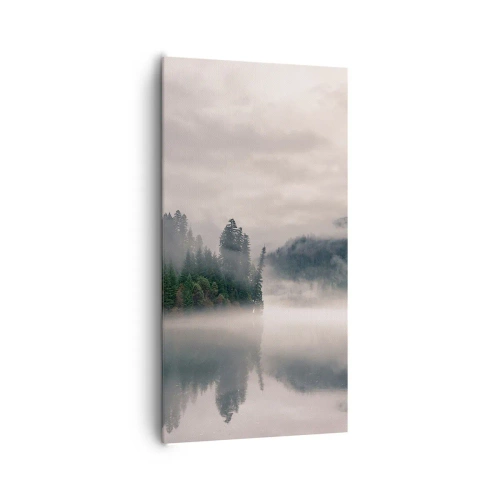 Tablou pe pânză - În reverie, în ceață - 65x120 cm