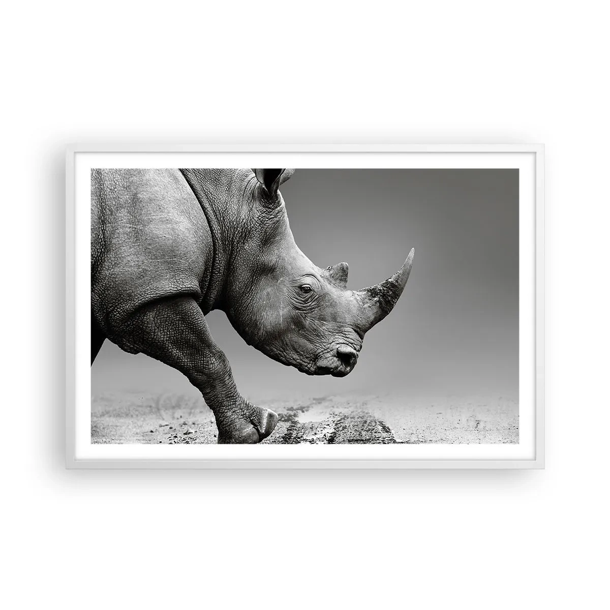 Poster în ramă albă - O forță de neoprit - 91x61 cm