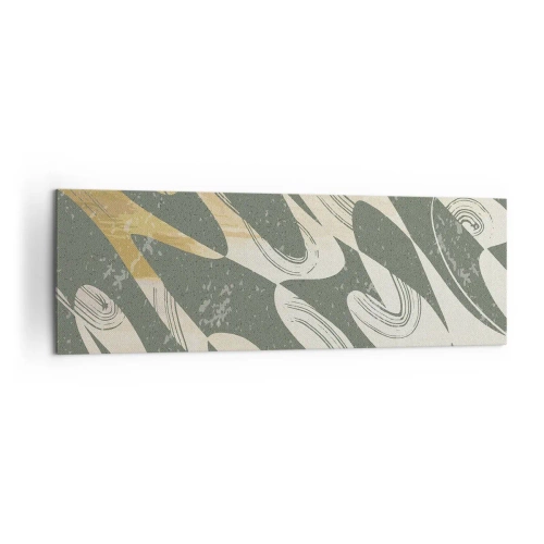 Tablou pe pânză - Abstracție ritmică - 160x50 cm