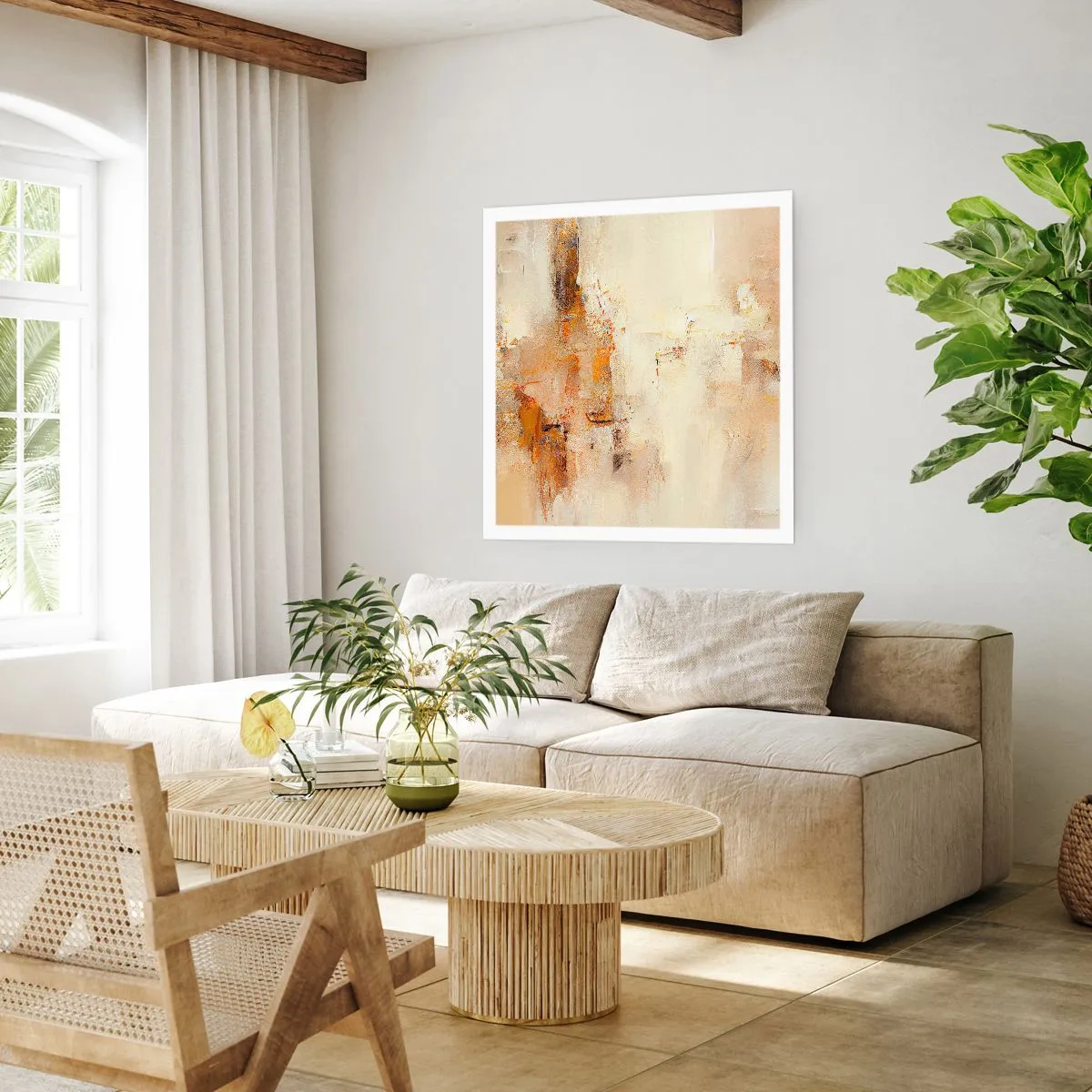 Poster - Sufletul de chihlimbar - 60x60 cm