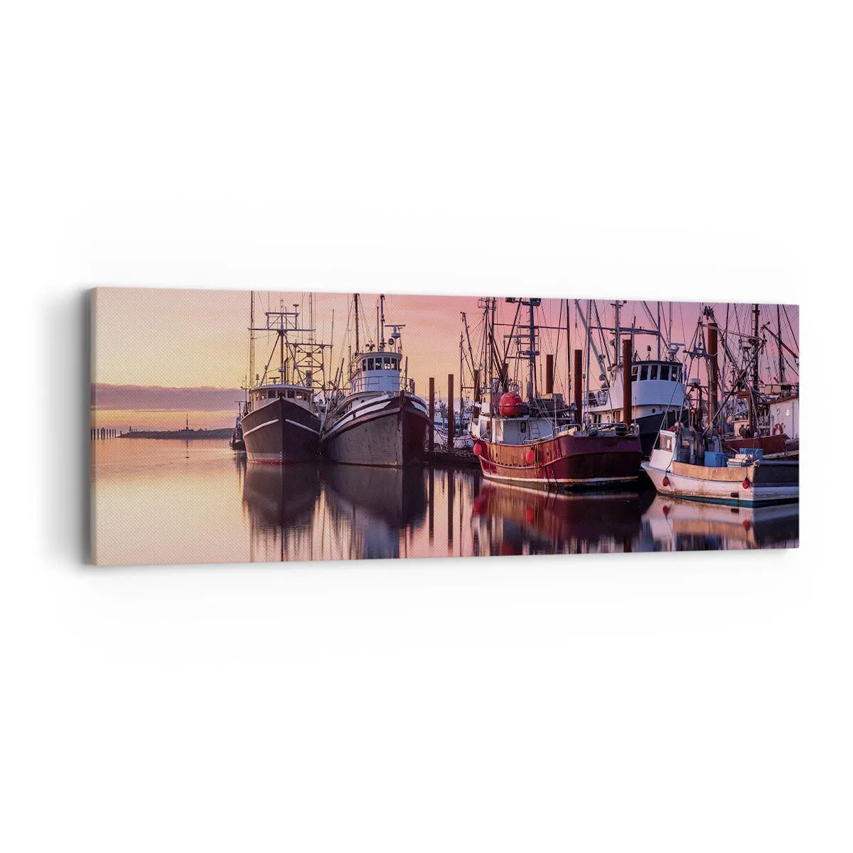 Tablou pe pânză - Înainte de o zi plină - 90x30 cm