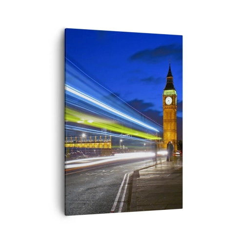 Tablou pe pânză - Sub ochiul lui Big Ben - 50x70 cm