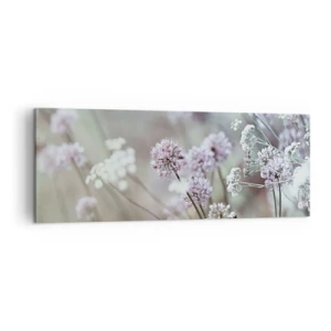Tablou pe pânză - Ierburi dulci filigranate - 140x50 cm