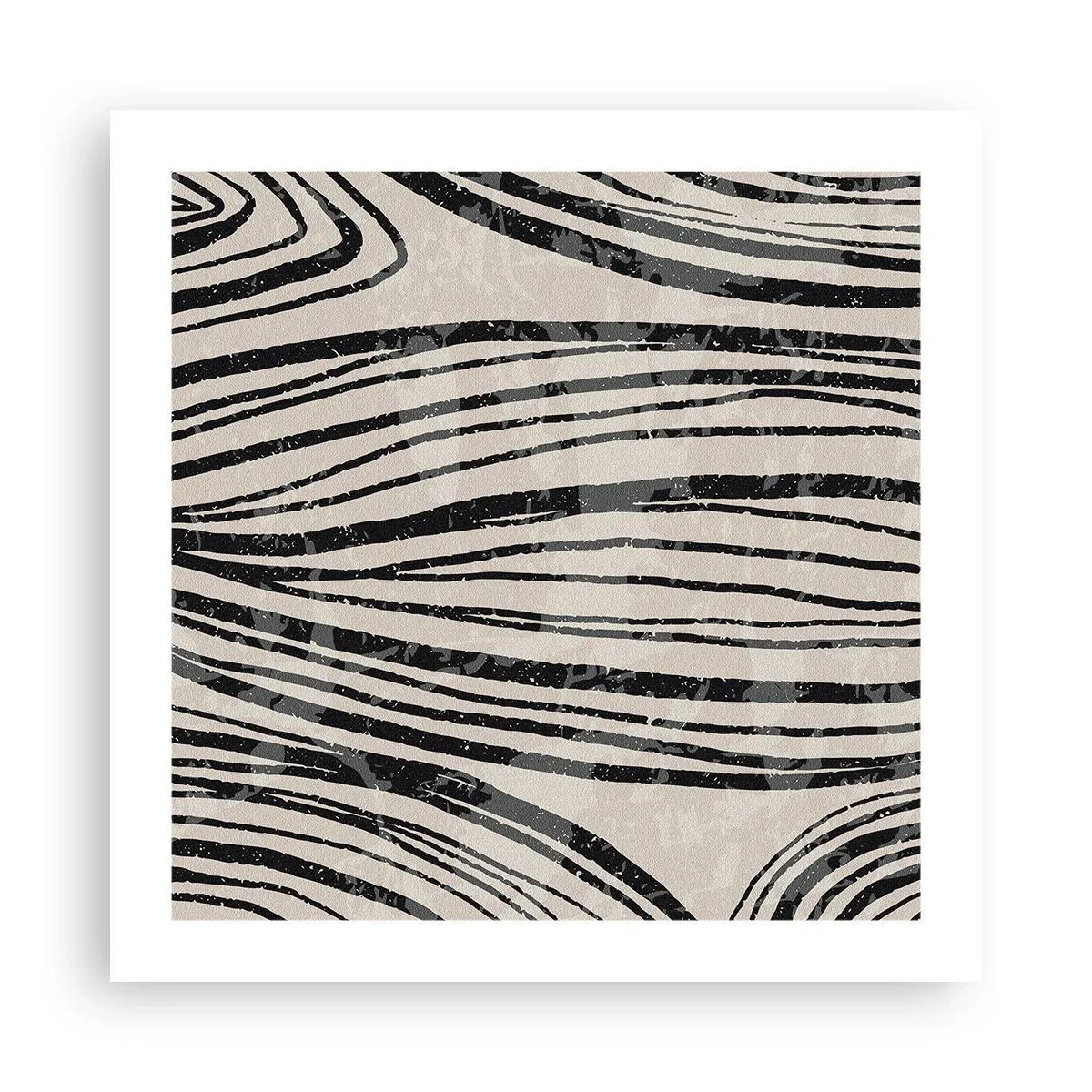 Poster - Deversare de linii - 50x50 cm