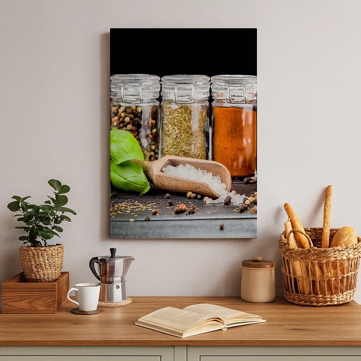 Tablou pe pânză - Pentru a da un gust vieții - 50x70 cm