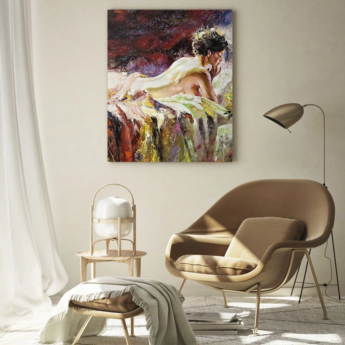 Tablou pe sticlă - Venus în gând - 50x70 cm