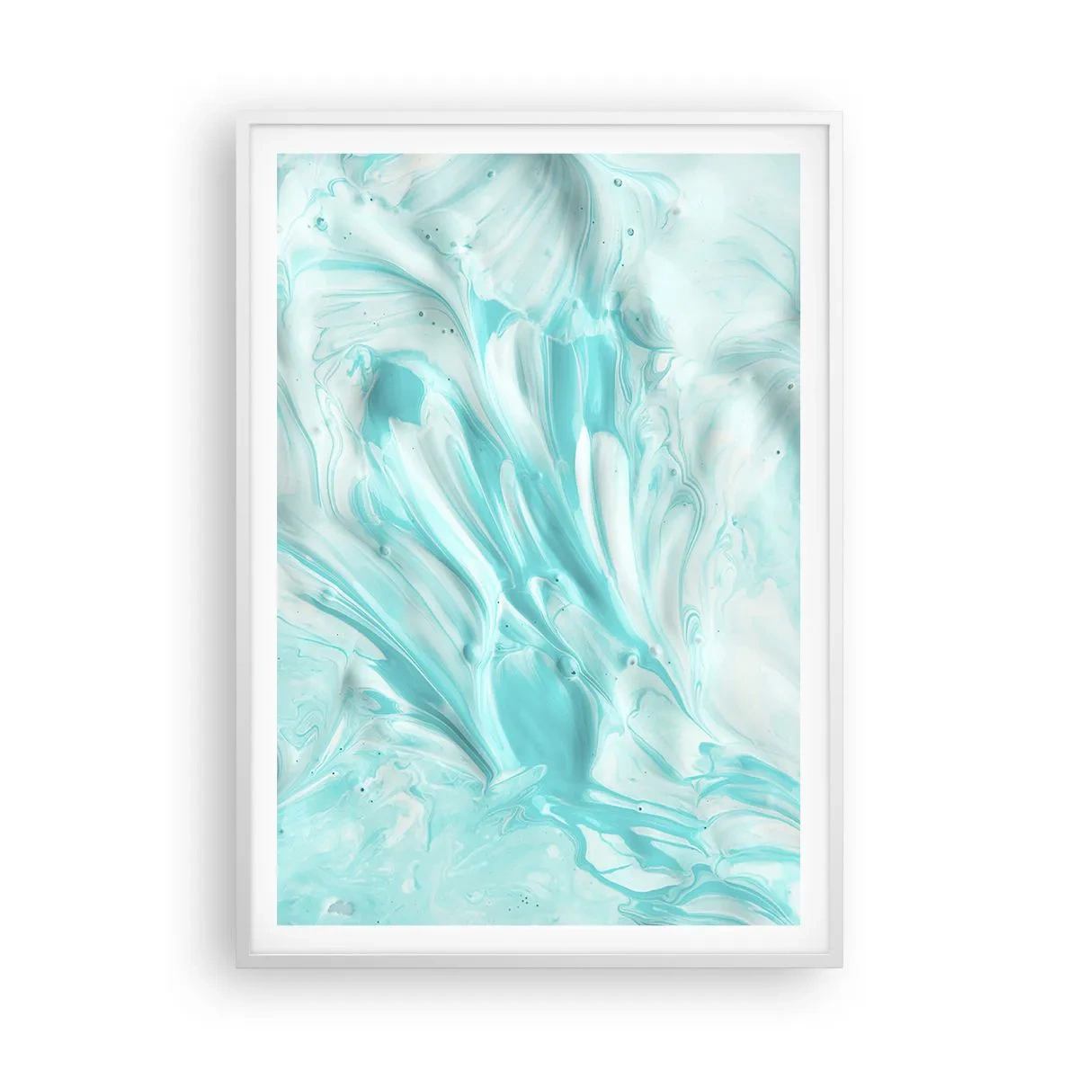 Poster în ramă albă - Împreună pentru totdeauna - 70x100 cm