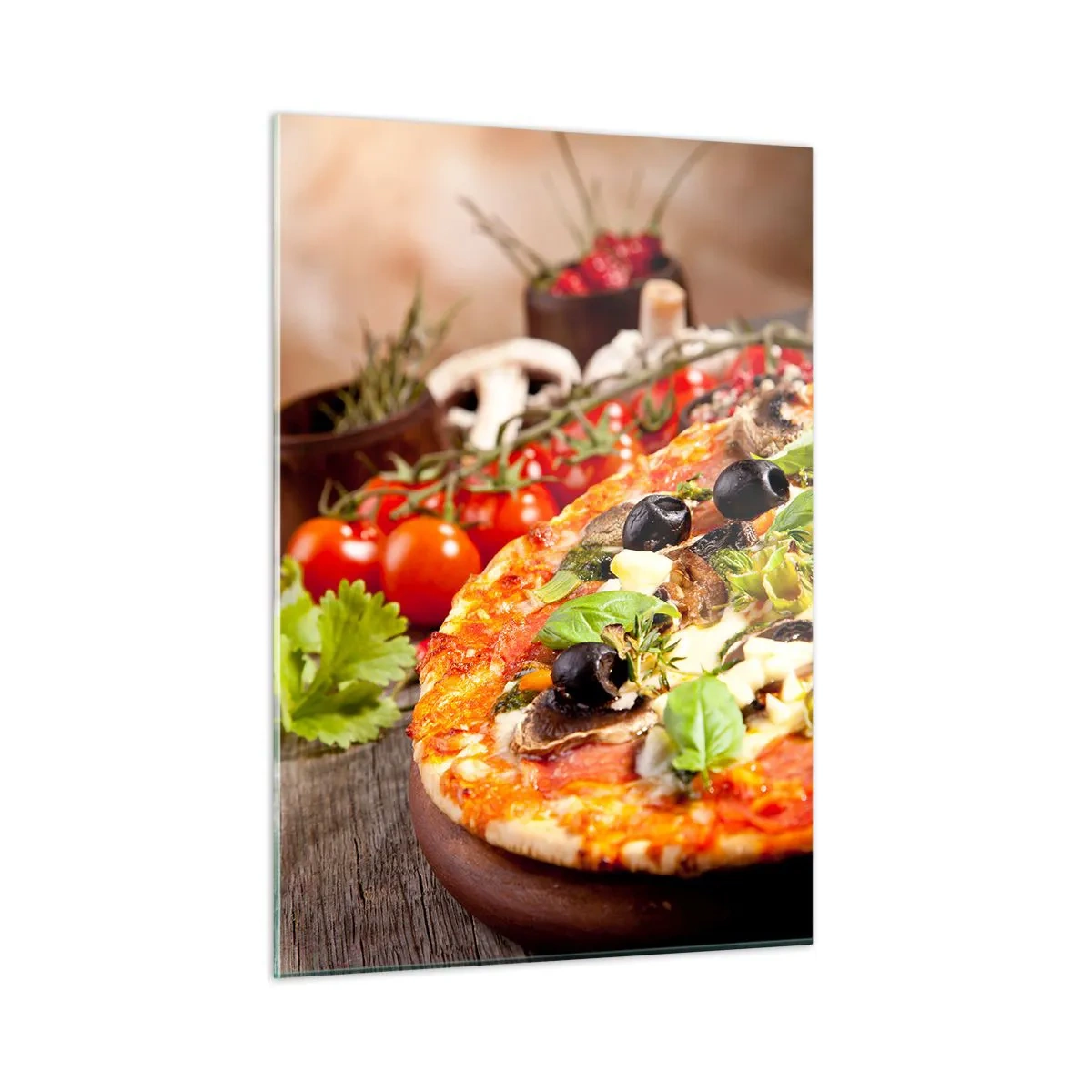 Tablou pe sticlă - Din ingredient teluric - 50x70 cm