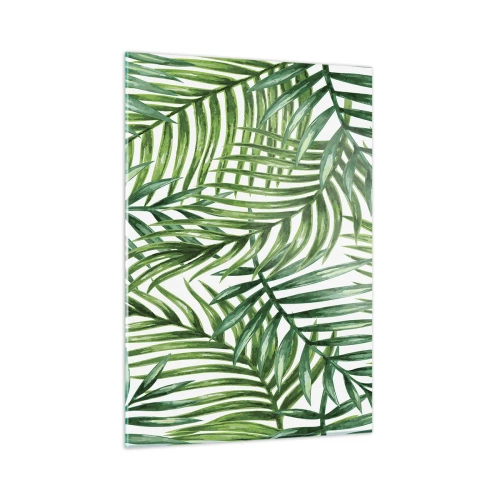 Tablou pe sticlă - Sub bolta verde - 50x70 cm