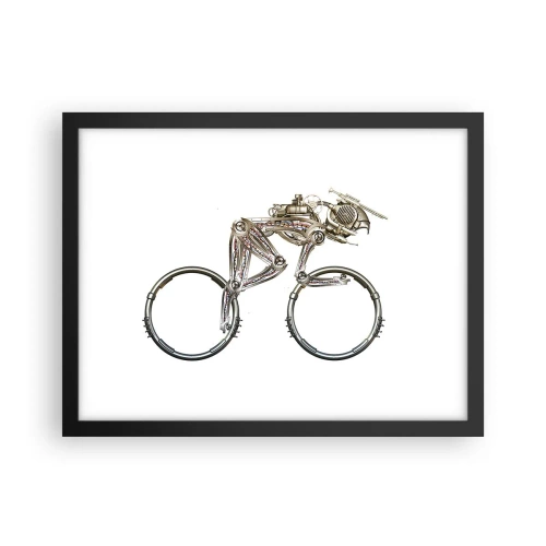 Poster în ramă neagră - O mașină grozavă - 40x30 cm