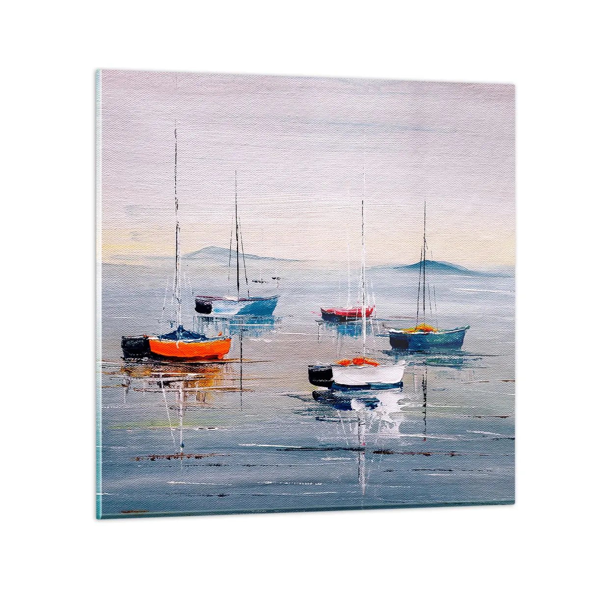 Tablou pe sticlă - O odihnă binemeritată - 30x30 cm