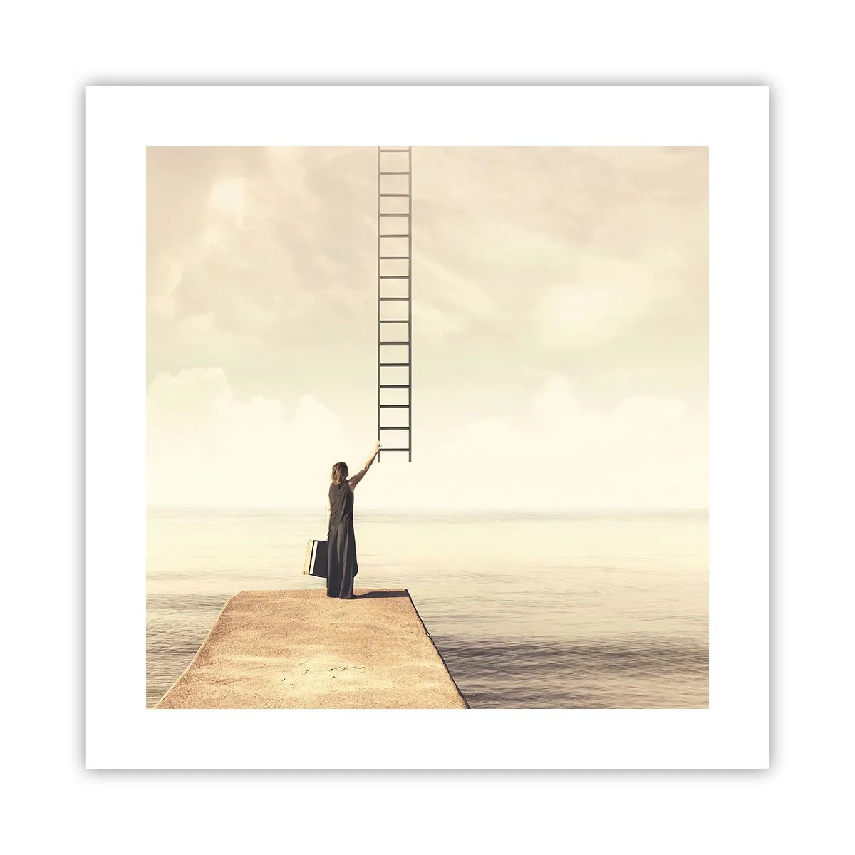 Poster - O călătorie conceptuală - 40x40 cm