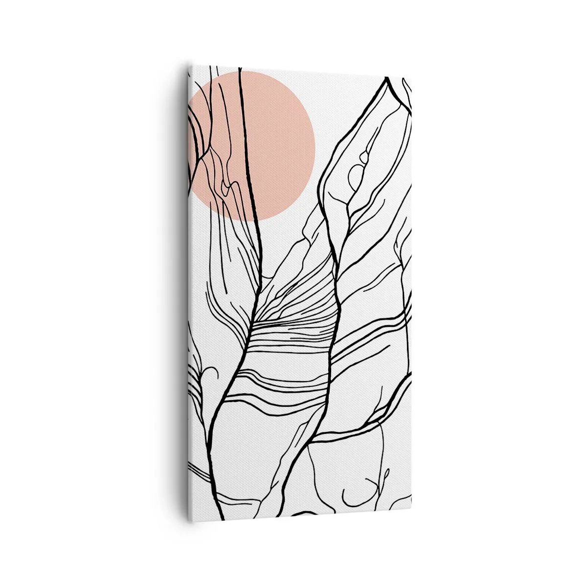 Tablou pe pânză - Într-o rețea de crengi - 55x100 cm