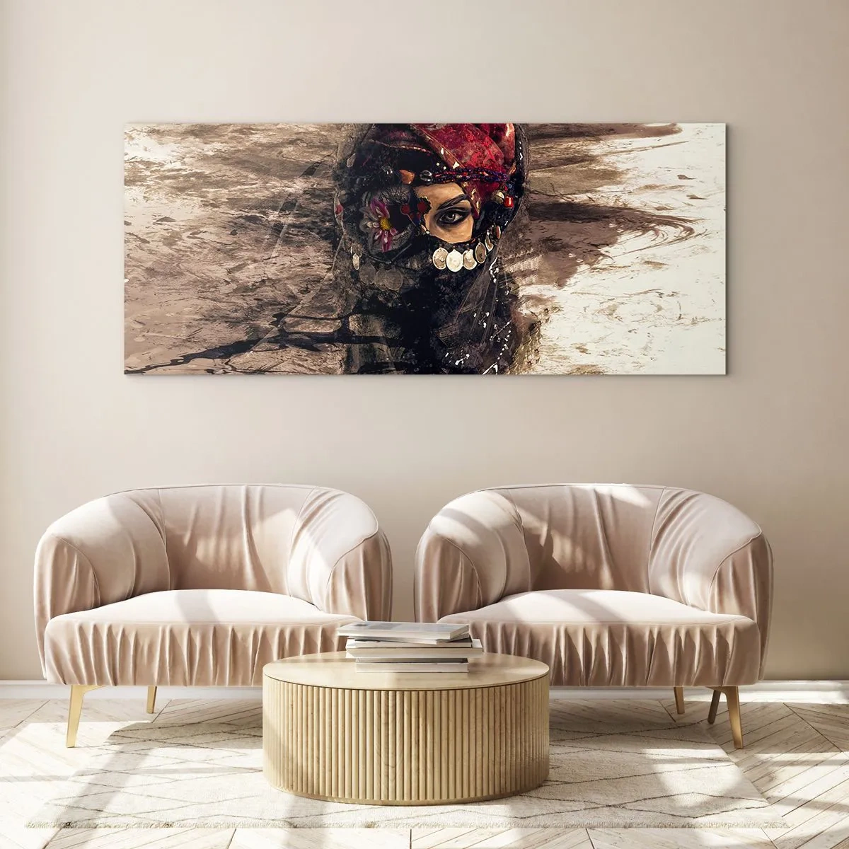 Tablou pe sticlă - Cel puțin îngrijător - 120x50 cm