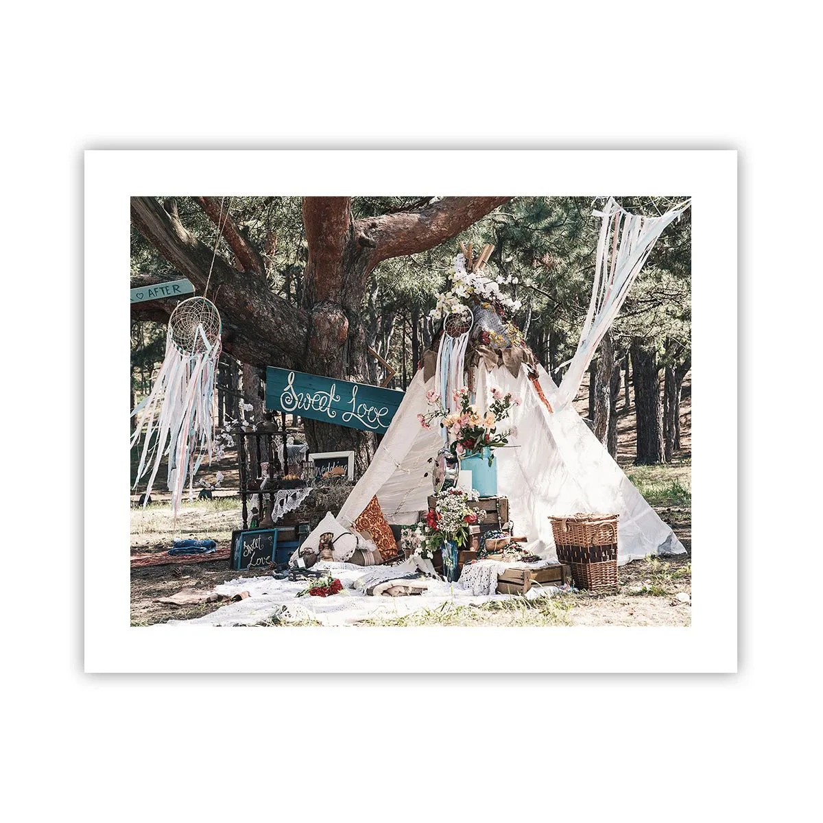 Poster - Make love… - 50x40 cm
