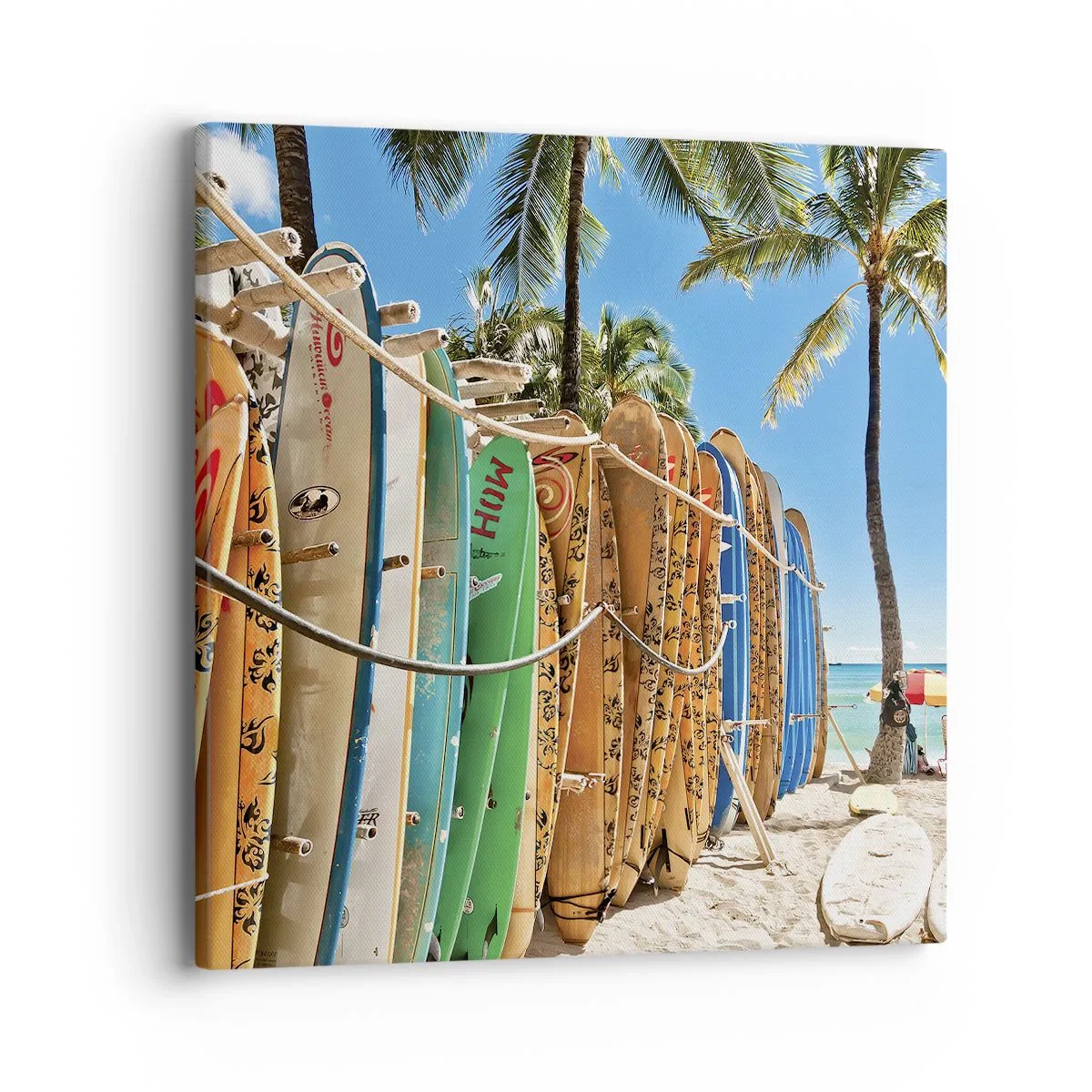 Tablou pe pânză - Distracție însorită - 40x40 cm