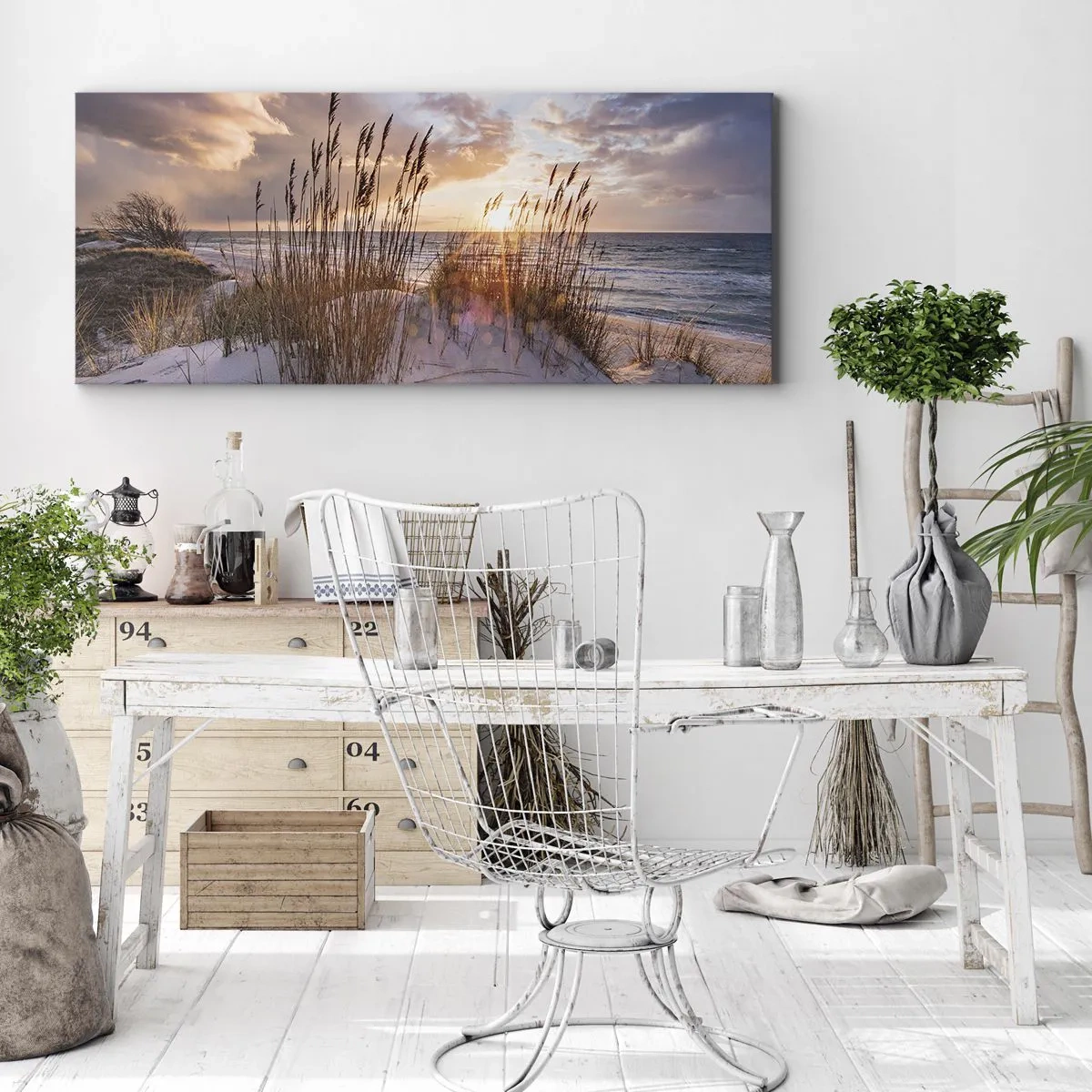 Tablou pe pânză - Adio soare și vânt - 120x50 cm