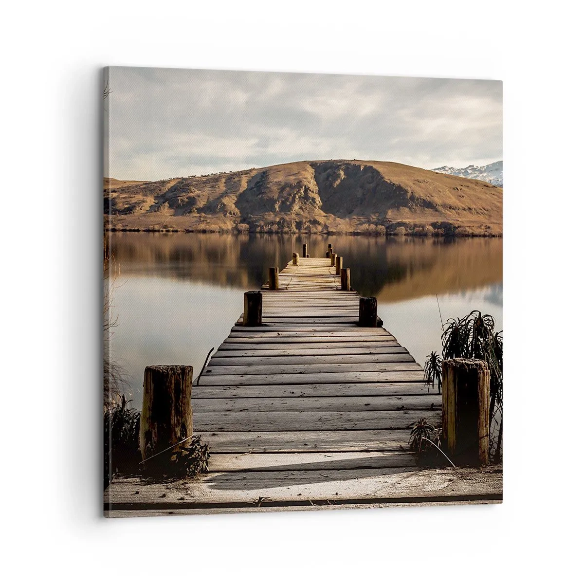 Tablou pe pânză - Peisaj în tăcere - 60x60 cm