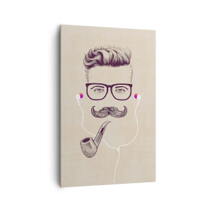 Tablou pe pânză - Un bărbat adevărat? - 80x120 cm