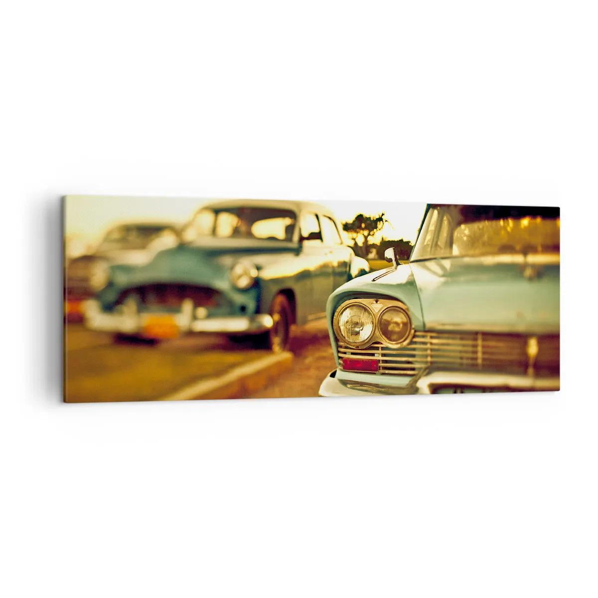 Tablou pe pânză - Vom aștepta și vom vedea - 140x50 cm