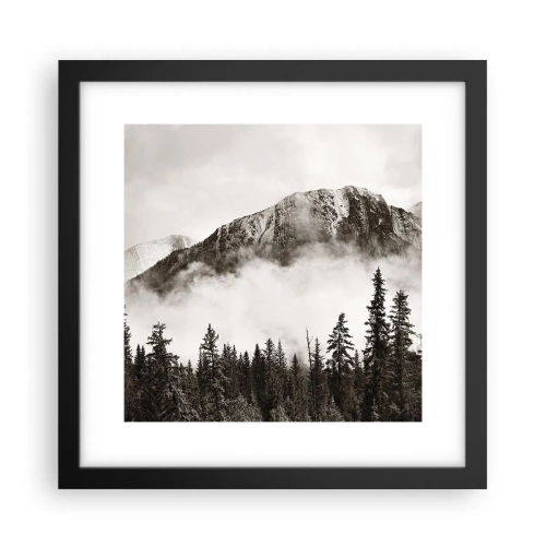 Poster în ramă neagră - Stăpânul de granit - 30x30 cm