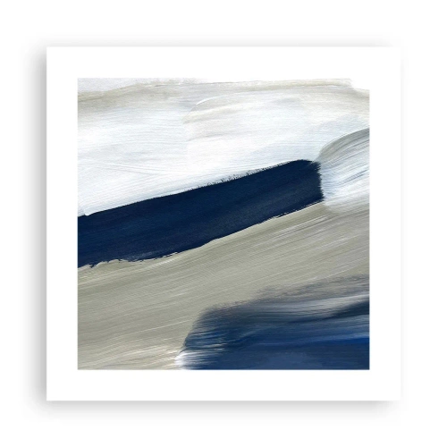 Poster - Întâlnire cu albul - 40x40 cm