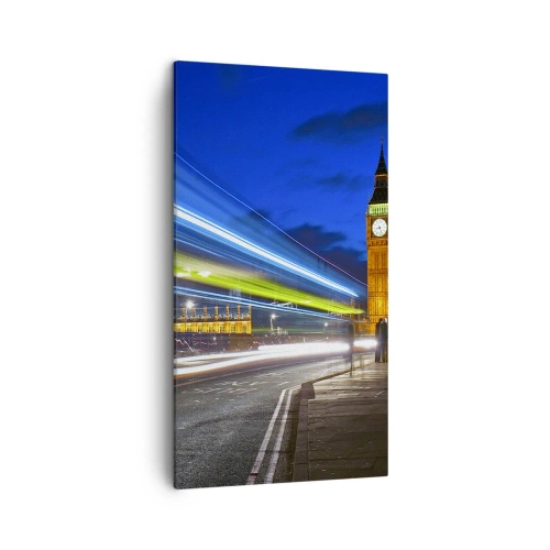 Tablou pe pânză - Sub ochiul lui Big Ben - 45x80 cm