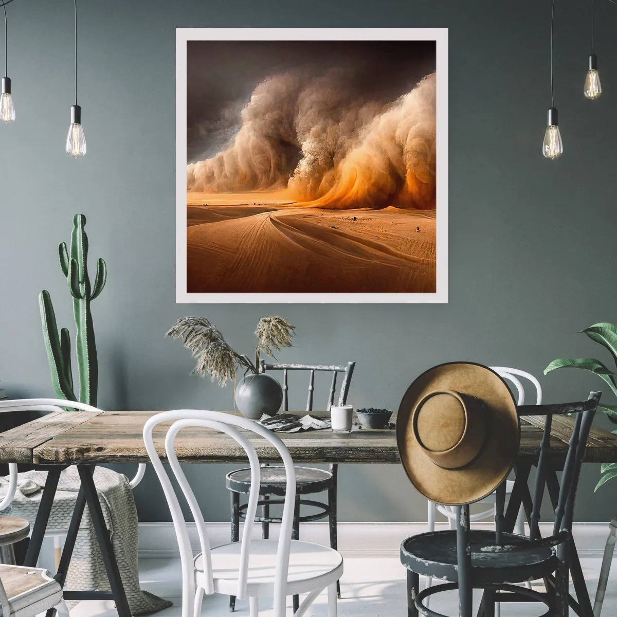 Poster - Mânia deșertului - 60x60 cm