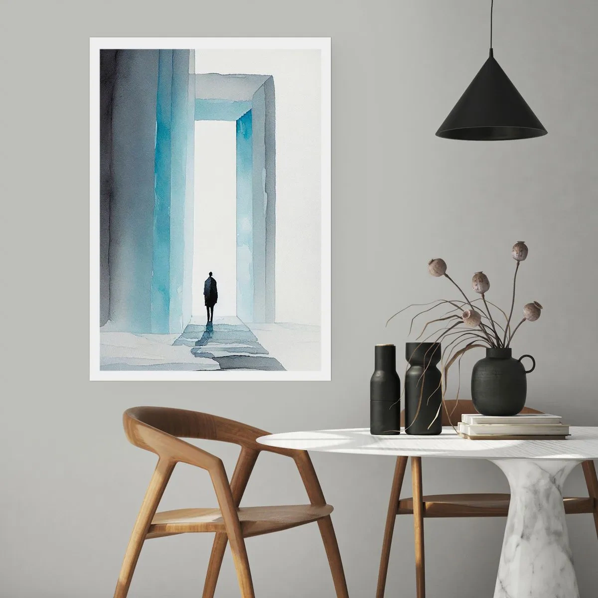 Poster - Trăiește fără limite - 30x40 cm