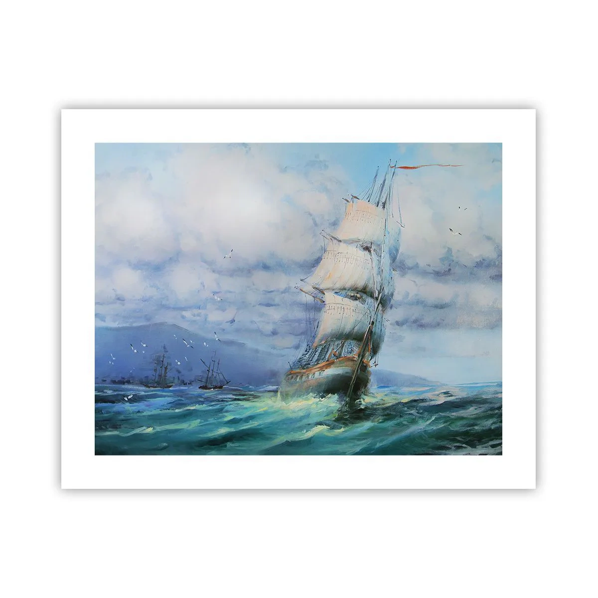 Poster - Vânturi bune - 50x40 cm