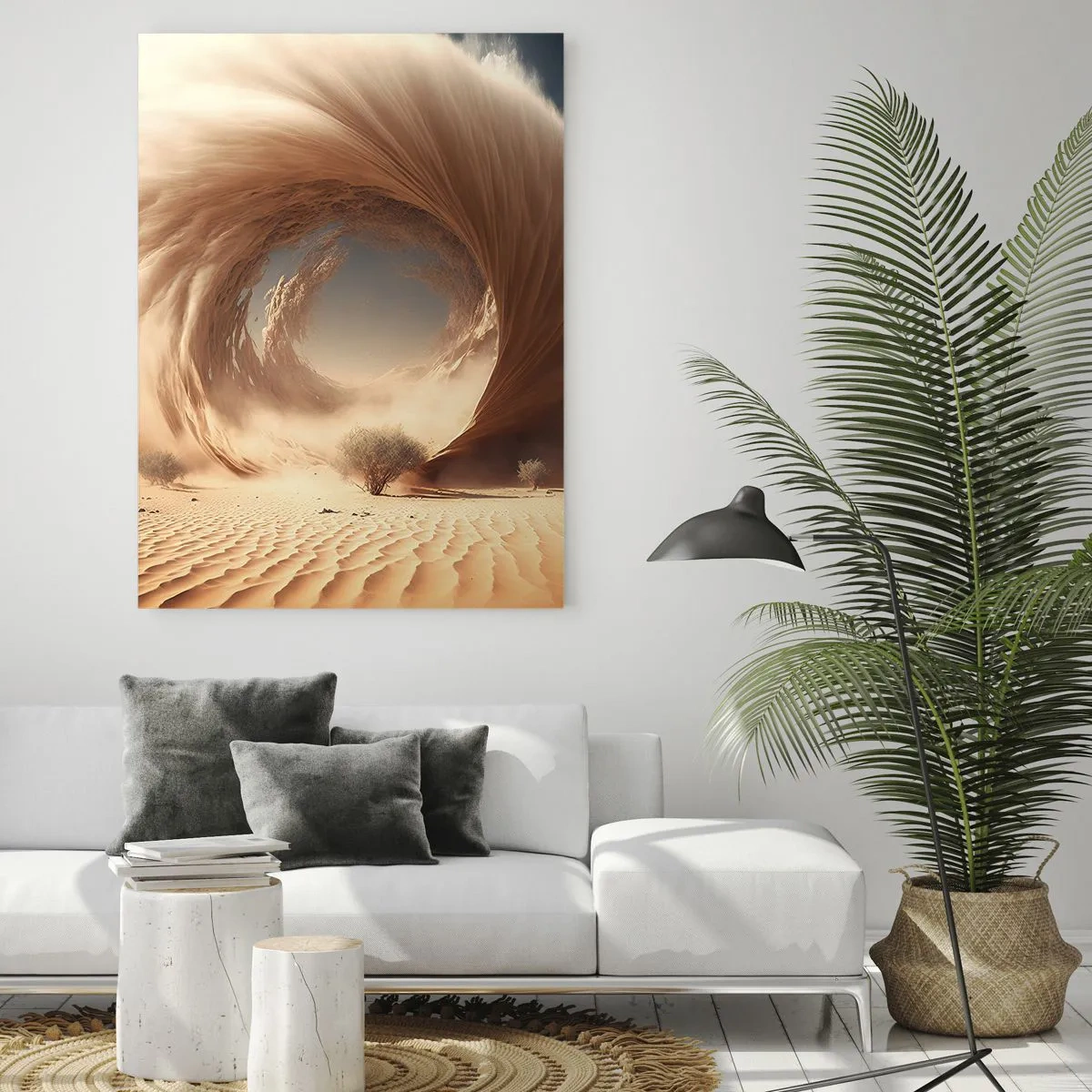 Tablou pe sticlă - Portal deschis - 50x70 cm