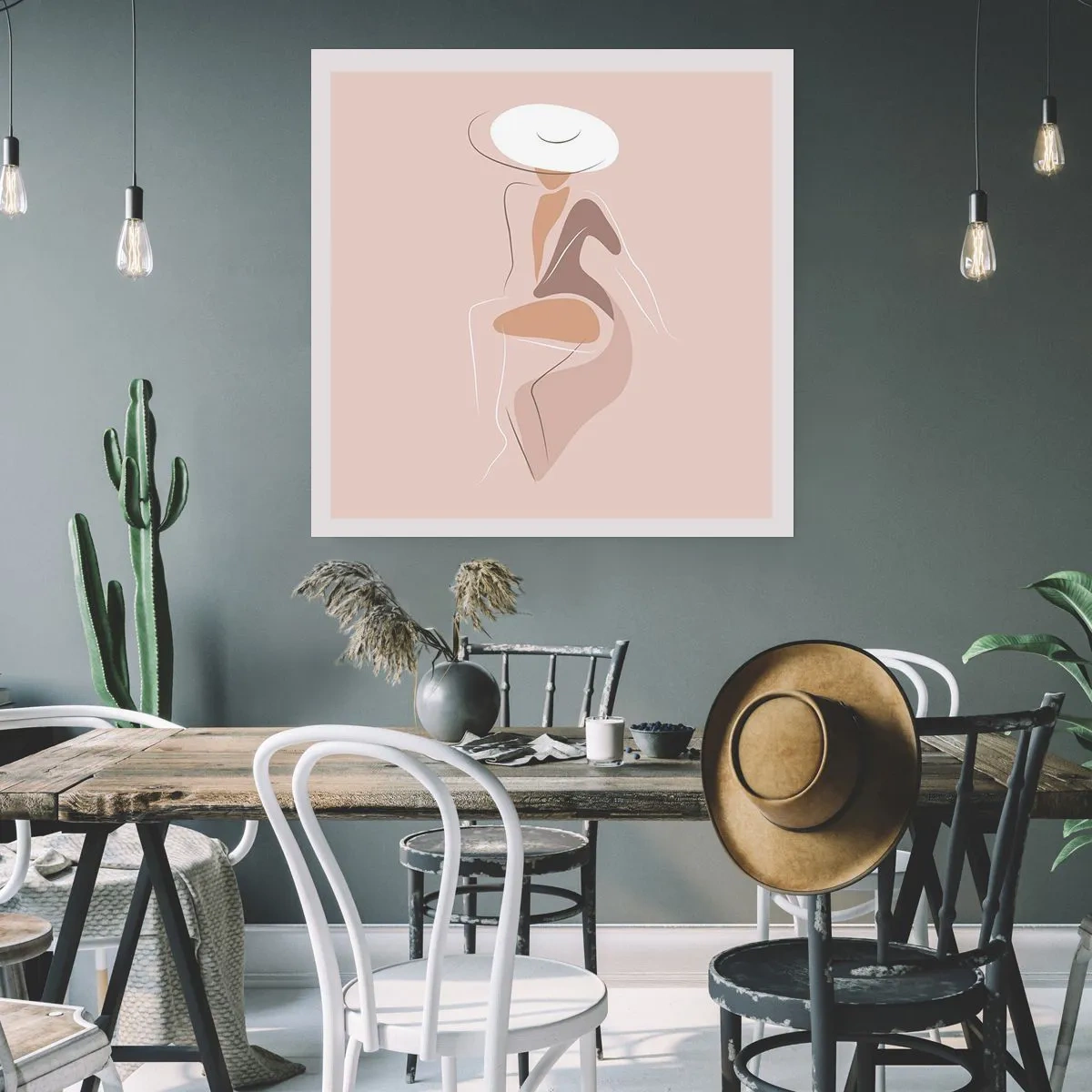 Poster - O doamnă adevărată - 40x40 cm