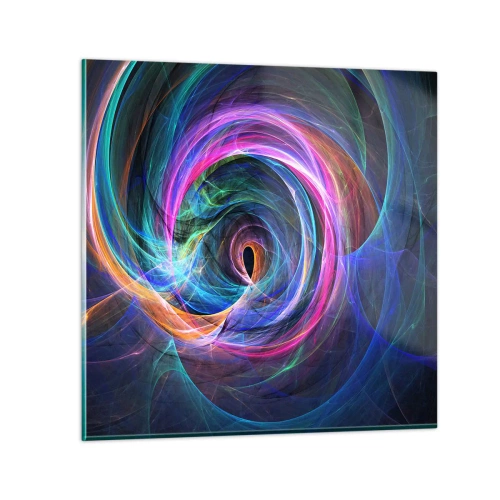 Tablou pe sticlă - Unde mă vei duce? - 70x70 cm