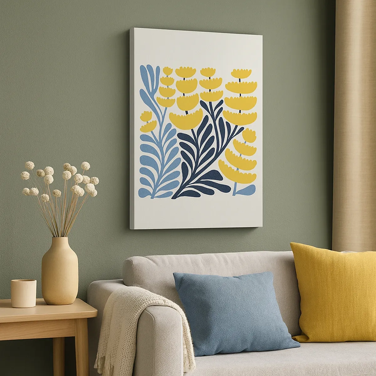 Tablou pe pânză - Ogor însorit - 50x70 cm