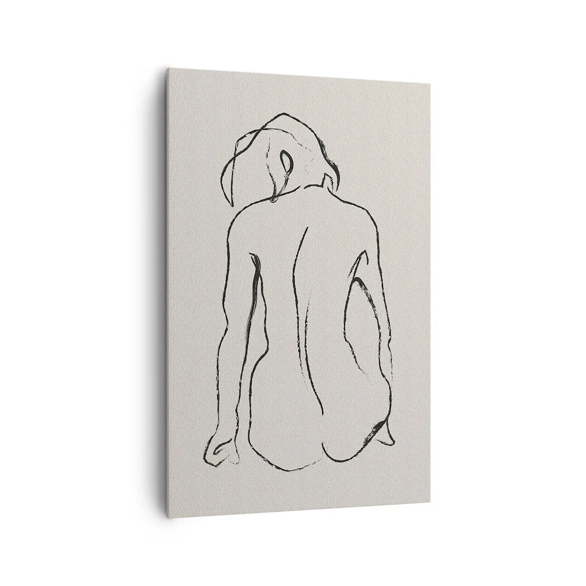 Tablou pe pânză - Nud de fată - 80x120 cm