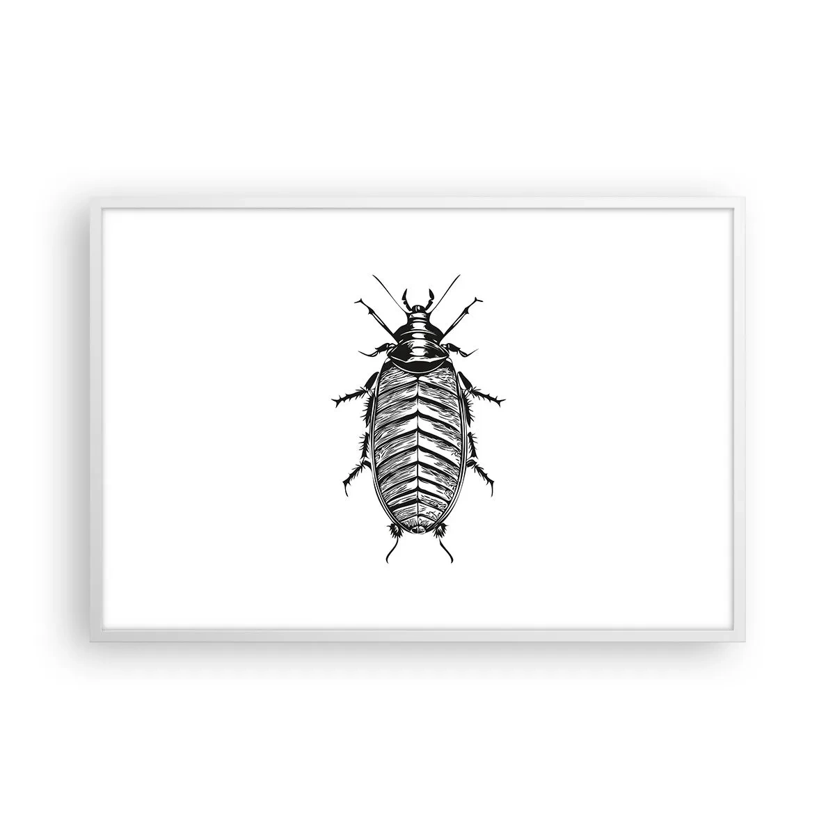 Poster în ramă albă - Ce specimen! - 91x61 cm