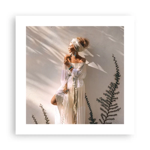 Poster - Soarele și fata - 40x40 cm