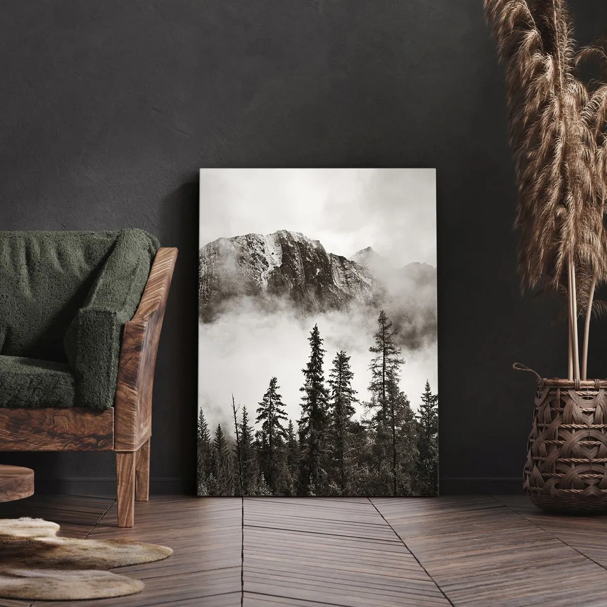 Tablou pe pânză - Stăpânul de granit - 45x80 cm